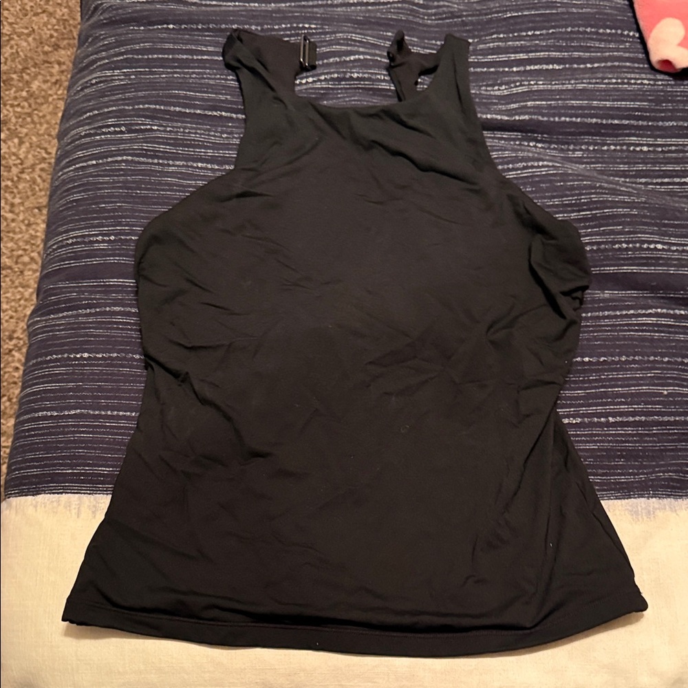 Women's Black Tankini Top